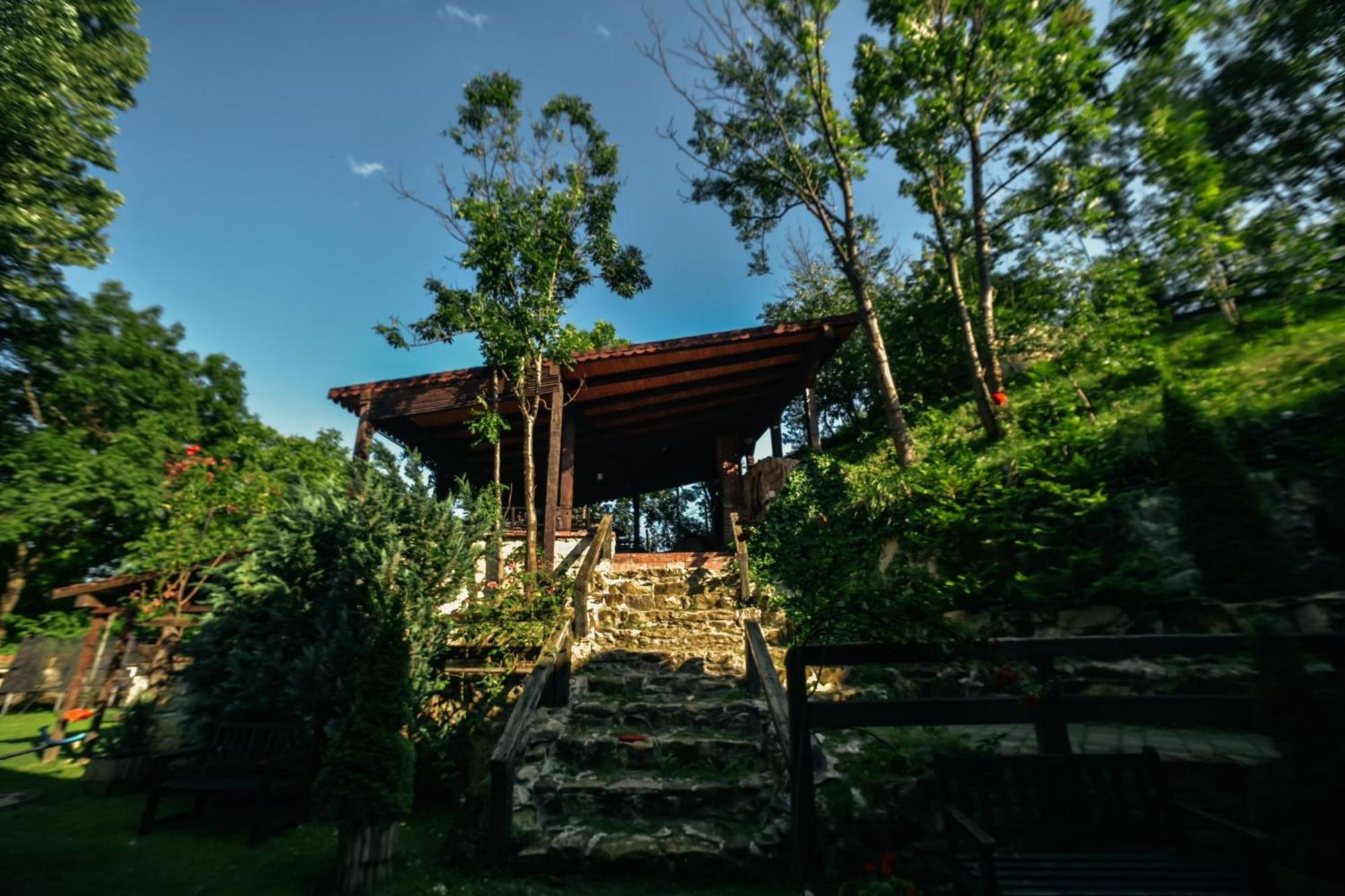 Pensiunea Casa Dacilor Podeni Esterno foto
